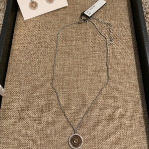 Premier Designs “Lacy” Necklace & Earrings